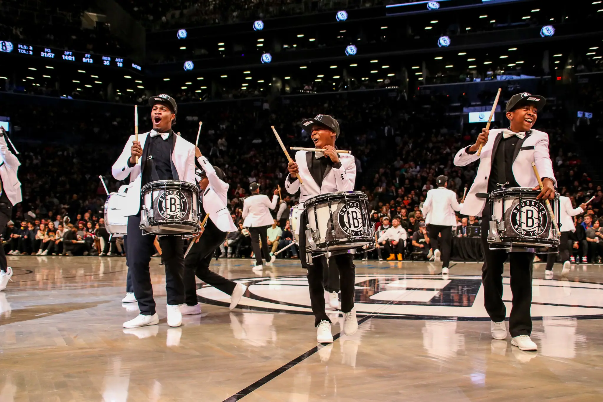 The Brooklyn United Marching Band brings nothing short of high energy to high marching performances