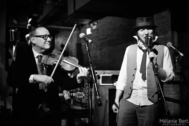 Versatile live jazz & swing band featuring violin, vocals, & harmonica. Booking custom duos up to full quintets. - Photo 6