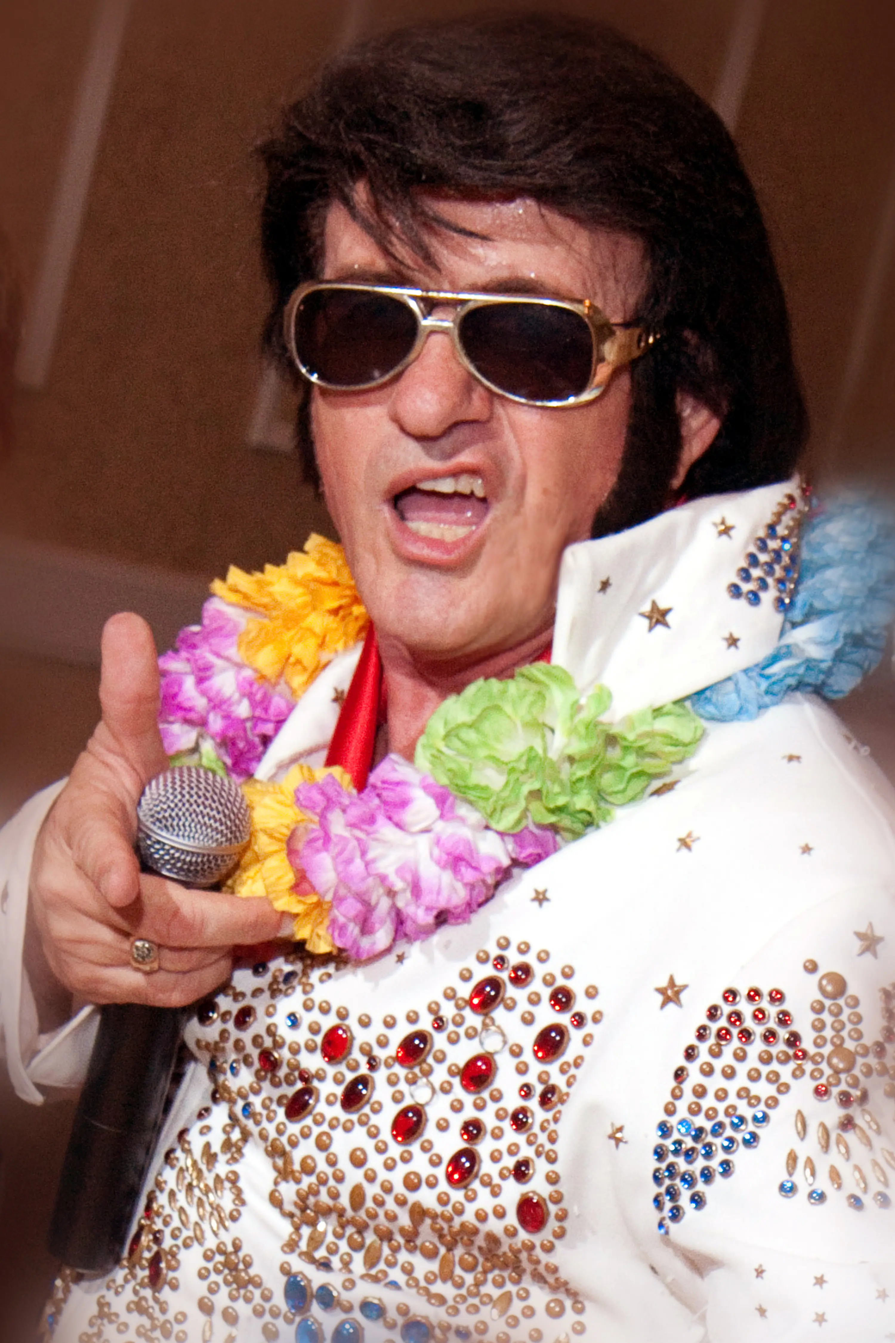 A 90 minute impersonator show of Elvis Presley with Costume, Sound System, Vocals and Guitar. Also stories of Elvis. 